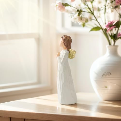 Praying Angel Figurine Christian Baptism Gifts for Girls Women - color: Pray-1