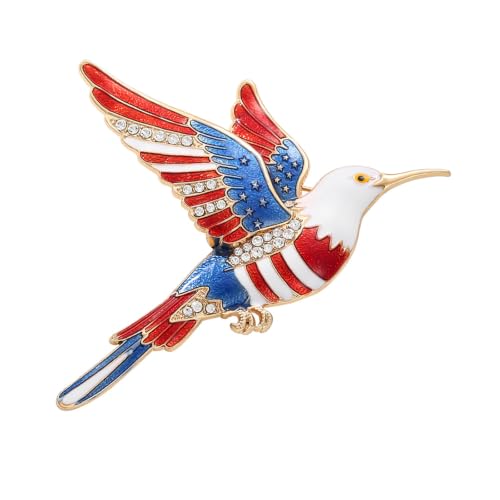 Enamel Bird Theme Brooch Pin for Women, Vintage Flying Bird Lapel Pin - color: Bird8
