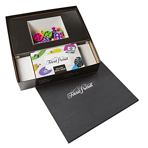 Hasbro Gaming Trivial Pursuit Decades 2010 to 2020 Board Game for Adults and Teens, Pop Culture Trivia Game for 2 to 6 Players, Ages 16 and Up