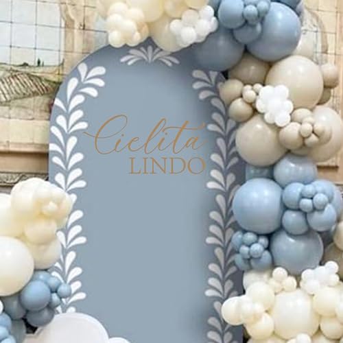 VANGNING Cielita Lindo Wall Decal – Elegant Script Party Backdrop Decor for Bridal Shower, Wedding, Baby Shower & Photo Booth – Removable Peel and Stick Gold Letter Wall Sticker for Event Decorations