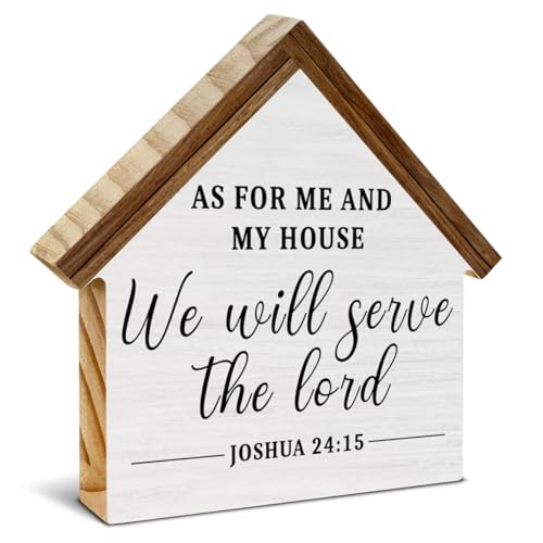 As for Me and My House We Will Serve the Lord Christian Decor - color: We