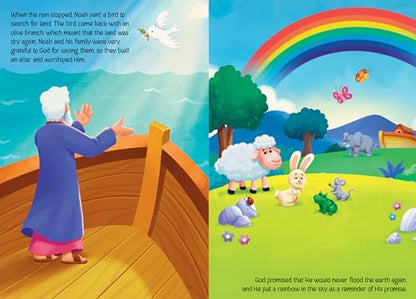 Little Hippo Books My First Bible Stories | Religious Books for Kids | Bible Stories | Kids Books | Children’s Padded Board Book