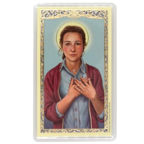 Blessed Chiara 'Luce' Badano Laminated Holy Card | 4.5" Devotional Prayer Card | Modern Inspirational Patron Saint of Youth | Great Catholic Gift for Confirmation