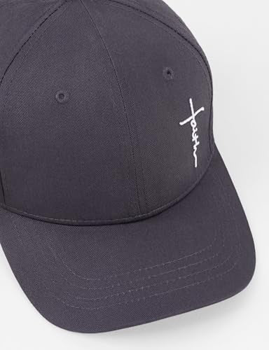 Christian Jesus Hats for Men & Women - Cross Logo Faith Baseball Caps - Ideal Religious Gifts for Thanksgiving and Christmas - color: Charcoal Grey