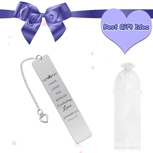 Christian Gift Faith Religious Presents Christian Bookmark for Women Religious Baptism Keepsake for Book Lover Spiritual Gifts Inspirational Faith Bookmark Graduation Birthday Gifts for Daughter Son