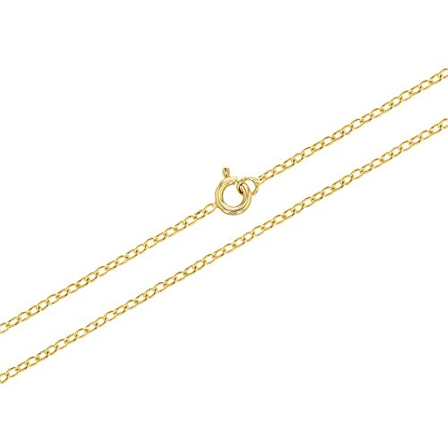 In Season Jewelry Jesus Crucifix Gold Necklace - Small Catholic Kids Cross Necklace for Girls & Boys - 16 Inch Chain Child-Sized Faith Gold Jewelry - Christian Gifts for Girls, Boys, & Teens