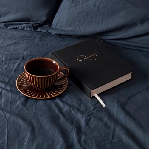 THE INNER VOICE Guided Journal for Women & Men, 365 Prompts for Self Care - color: Black Graphite