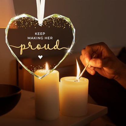 ZAGKOO Memorial Gifts for Loss of Mom, Mother, Grandma, Women - color: Proud Her