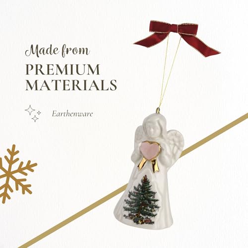 Spode – Christmas Tree – Spode Christmas Tree Angel Ornament