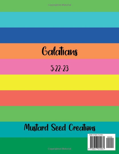 Fruit of the Spirit Composition Notebook: 8.5 x 11 College Ruled Christian Themed Notebook