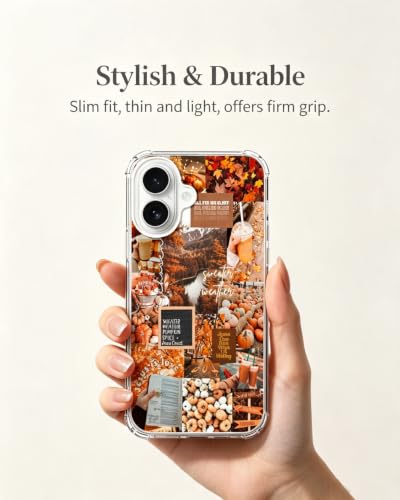 Fall Christian Phone Case Compatible with iPhone 17, Autumn Vibes Aesthetic Phone Cover for iPhone 17 - color: Fall Christian