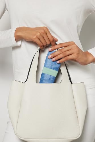 Pure Sage Reusable Grocery Bag - Stylish Shopping Bags for Groceries - Foldable Tote Bag - color: Indigo