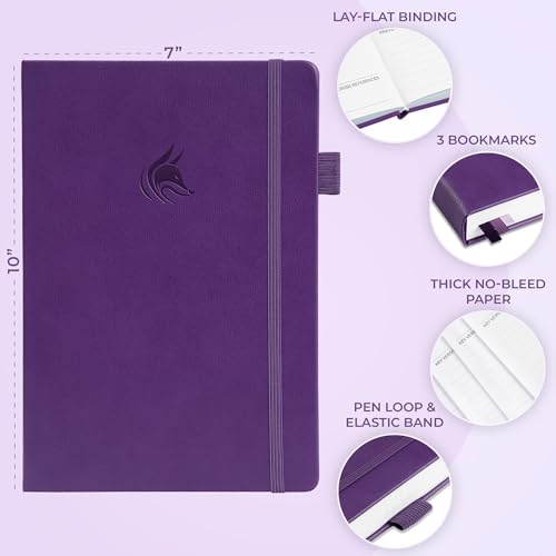 Clever Fox Prayer Journal with Prompts, Bible, Women, Teen, B5 Purple - color: Purple, size: Smaller than A4 (7" x 10")
