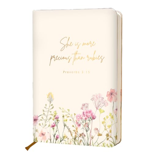Bible Verse Lined Journal Notebook for Women Men, Christian Gifts for Women - color: Multi 0338