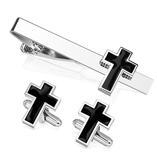 Tie Clips for Men, Tie Clip, Tie Bar, Tie Bars for Men, Silver Tie Tack Pins Unique, Mens Lapel Pins for Suits Shirts, Neck Tie Clasps for Women Boys Dad Father, Jewelry Accessories Gifts for Holiday - color: Silver Tie Clip Set 1
