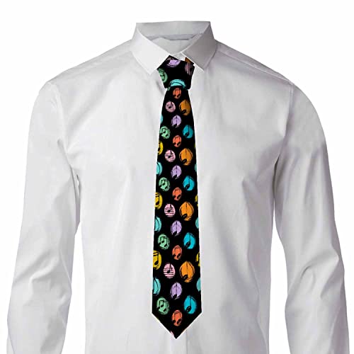 Men's Ties Novelty Tie Necktie for Men Teen Boys Multicolor Tie Party Holiday Thanksgiving Christmas - color: Musical Notes Multicolor