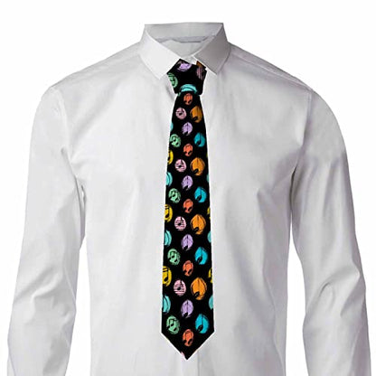 Men's Ties Novelty Tie Necktie for Men Teen Boys Multicolor Tie Party Holiday Thanksgiving Christmas - color: Musical Notes Multicolor