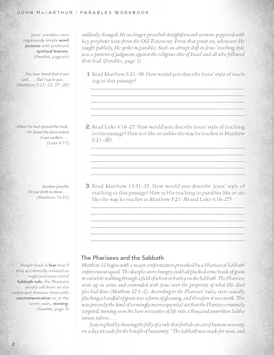Parables Workbook: The Mysteries of God's Kingdom Revealed Through the Stories Jesus Told