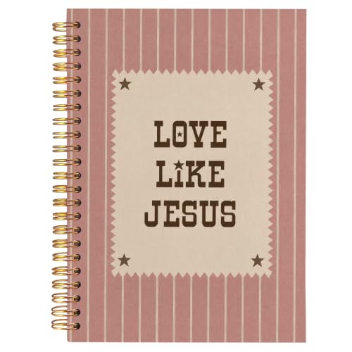 Christian Love Like Jesus Notebook for Women 5.5x8.3 - color: Love Like Jesus