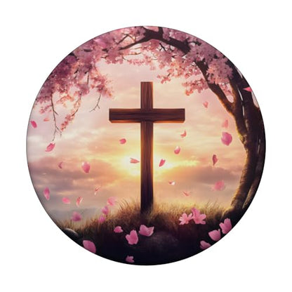Christian Cross PopSockets Adhesive PopGrip - style: Adhesive PopGrip