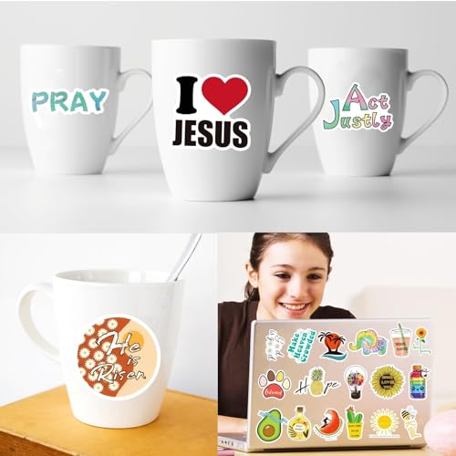 200Pcs Inspirational Christian Jesus Stickers for Kids,Bible Verse Stickers - style: Cute 200pcs