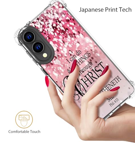 for Samsung Galaxy S25 Edge Case - Pink Bible Verses - color: Pink Bible Verses, size: Galaxy S25 Edge