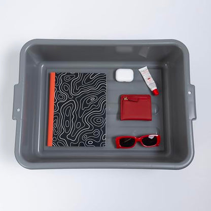 Pearhead Topographic Map Composition Notebook — College-Ruled, 160 Pages, 7.5" x 9.75", Smooth 80 GSM Paper, Black & White Contour Line Cover with Bold Red Spine Journal for School, Office & Everyday Writing - color: Black Topography Map Composition Noteb