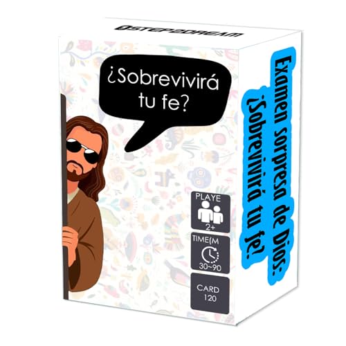 Spanish Bible Trivia Game: Catholic Religious Educational Group & Individual Study Game for Adult & Home - Thoughtful Gift for Believers