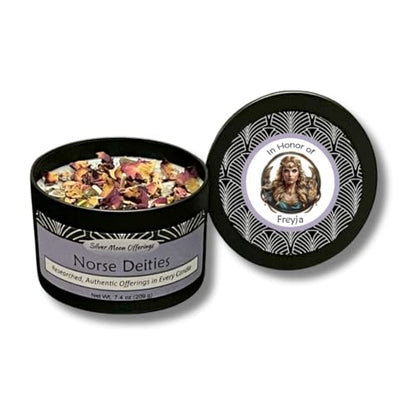 Freya Norse Goddess Offering Candle