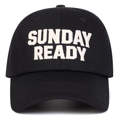 Trendy Embroidered Baseball Cap for Men & Women, Adjustable Snapback Hat for Casual Wear - color: Black