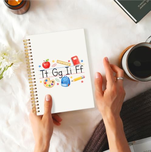 Appreciation Gifts Spiral Notebook, Farewell Gifts for Coworkers, - color: 03-teacher