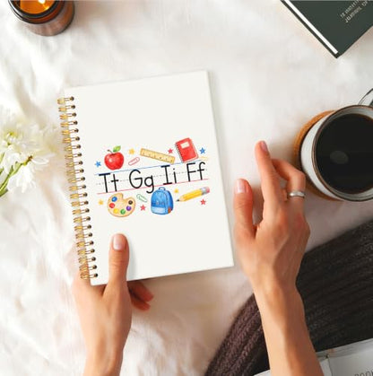 Appreciation Gifts Spiral Notebook, Farewell Gifts for Coworkers, - color: 03-teacher
