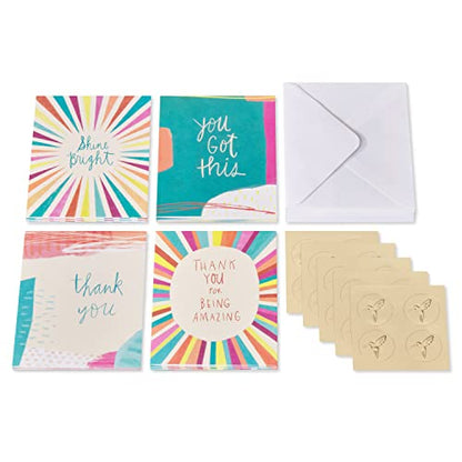 Papyrus Blank Encouragement Cards with Envelopes, Power Affirmations (20-Count) - color: Power Affirmations
