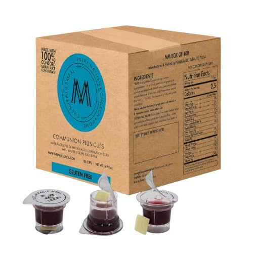 Miracle Meal Prefilled Communion Plus Gluten Free Cups & Wafer Set