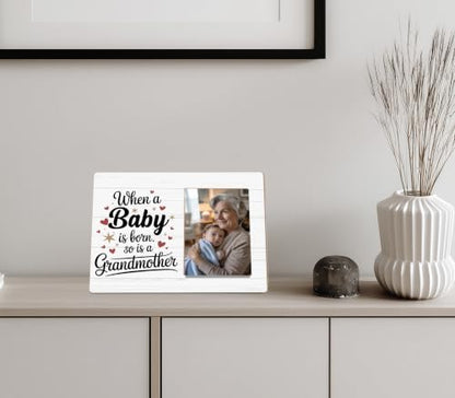 New Grandma Gifts First Time Grandmother Picture Frame - color: new grandma