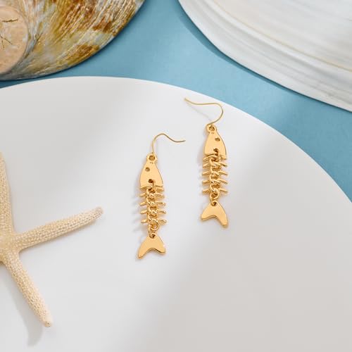 Gold Silver Hoop Earrings for Women - color: gold E