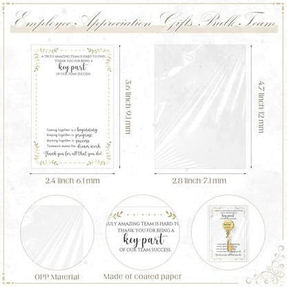 Appreciation Gifts Bulk Key Shape Lapel Pins, 60 Sets, Awesome - style: Awesome