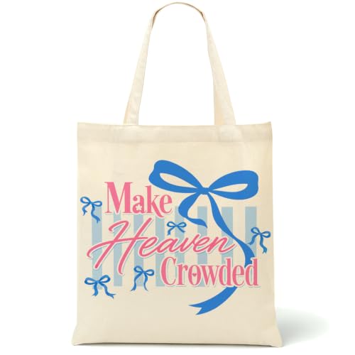 Faith Canvas Tote Bag, Christian Gifts for Women Mama Sister Inspirational Bible Verse Birthday Christmas - color: Christian Aesthetic 882