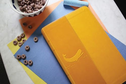 NIrV, The Illustrated Holy Bible for Kids, Leathersoft, Yellow, Full Color, Comfort Print: Over 750 Images