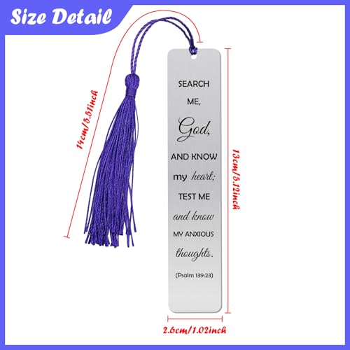 Scripture Book Marks Christian Gift for Faith Bookmark for Books Scripture Prayer Gift for Women Bookmark for Church Confirmation Baptisms Christian Gifts for Women Men Reading Bookmarks - color: Inspirational Religious Bookmark-style 5