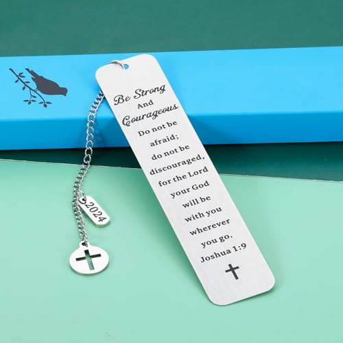 Christmas Gifts for Women 2024 Graduation Gifts for Boys Girls Birthday Stocking Stuffers Bookmark for Men Christian Bible Verse Gifts for Reading Lover Retirement Gifts for Coworker