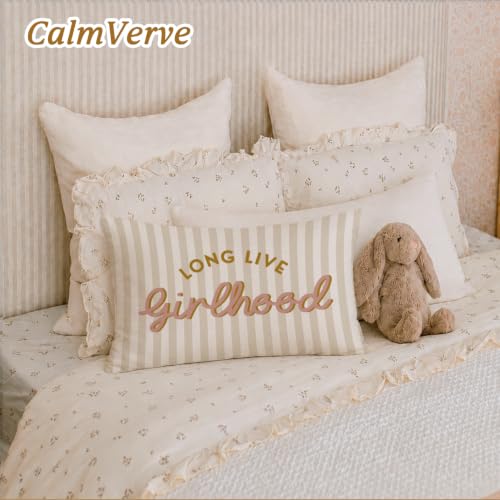 Long Live Girlhood 12x20 Pillow Cover Toddler Girl Room Decor， - color: Long Live Girlhood