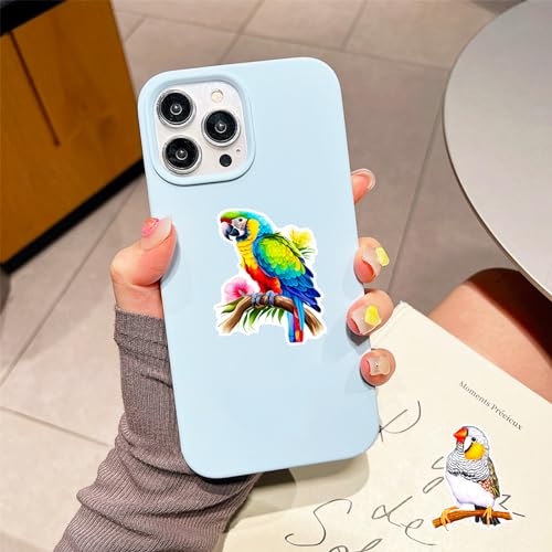 DothRayan 100 Pcs Birds Stickers Cute Bird Animals Stickers, Vinyl Waterproof Birds Sticker for Kids Teen Water Bottles Laptop Luggage Phone Skateboard Computer Refrigerators - color: Bird
