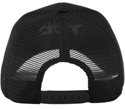 TSSGBL Various Gift Hats for Men - M L XL XXL Big Head Fit, Adjustable Mesh Trucker Ball Cap, Ideal Gifts - color: Black ( Fish ), size: One Size