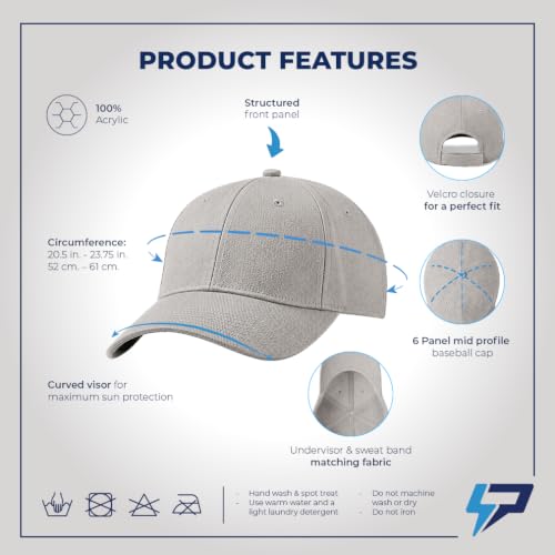 Custom Baseball Cap Team Jesus Life Time Member Christian God - color: Gray Design Only