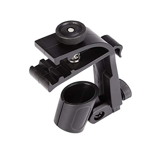 Adjustable Drum Rim Mic Clips, Microphone Mount Clamp (Pack of 2)