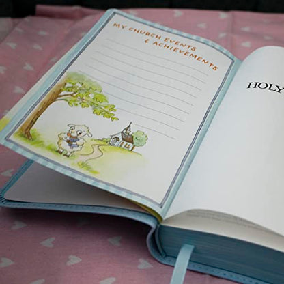 ICB, Really Woolly Holy Bible for Toddlers, Pink Leathersoft: International Children's Bible – Helping Little Hearts Grow in God's Love