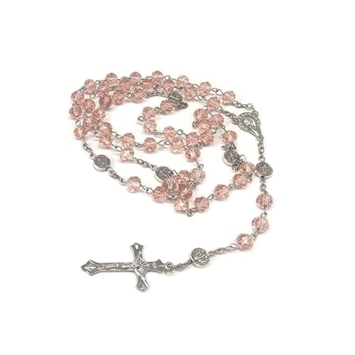 Rosary Beads for Women, Catholic Rosary Necklace, Exquisite Gifts Perfect for Prayer, Weddings, Baptisms - color: Gold