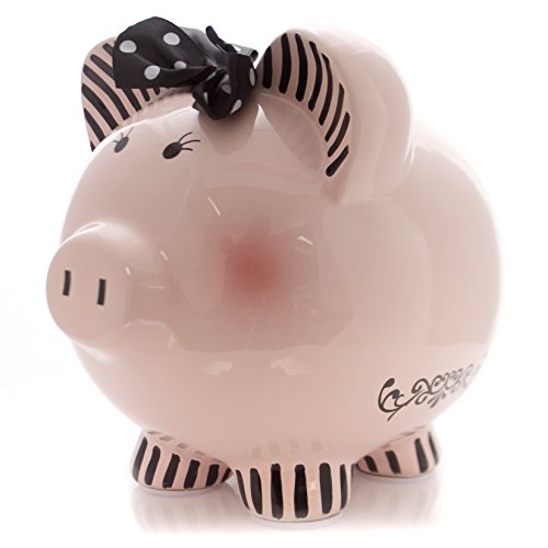 Child to Cherish Ceramic Piggy Bank for Girls, Miss Madeleine' - color: Miss Madeleine