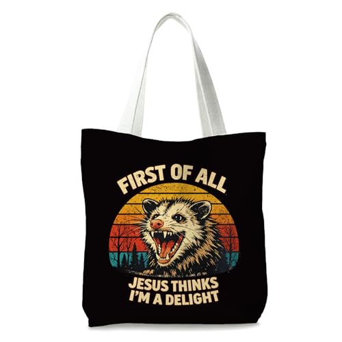 Bible Tote Bags Cute Christian Preppy Canvas Tote Bag Christian Gifts for Women Reusable Shopping Bags(Parent) - color: Christ-7
